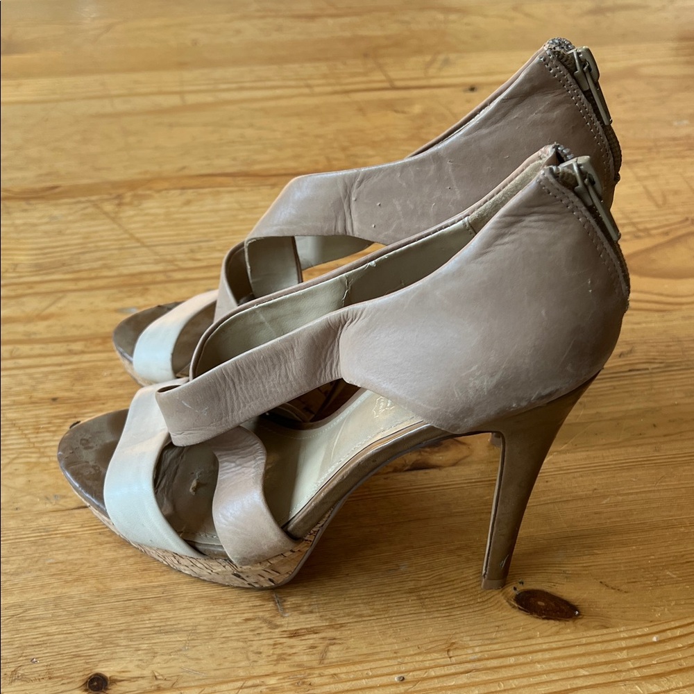 Fun Tan Strappy High Heel Sandals size 39